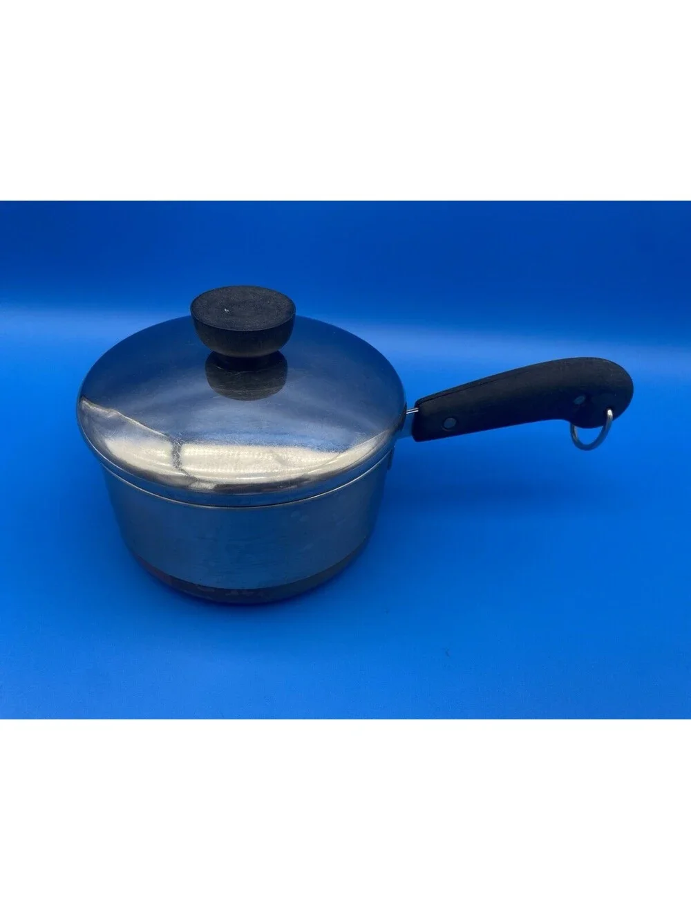 Revere Ware 7 Pieces of Copper Bottom Cookware Saucepans w Lids & Measuring Cup